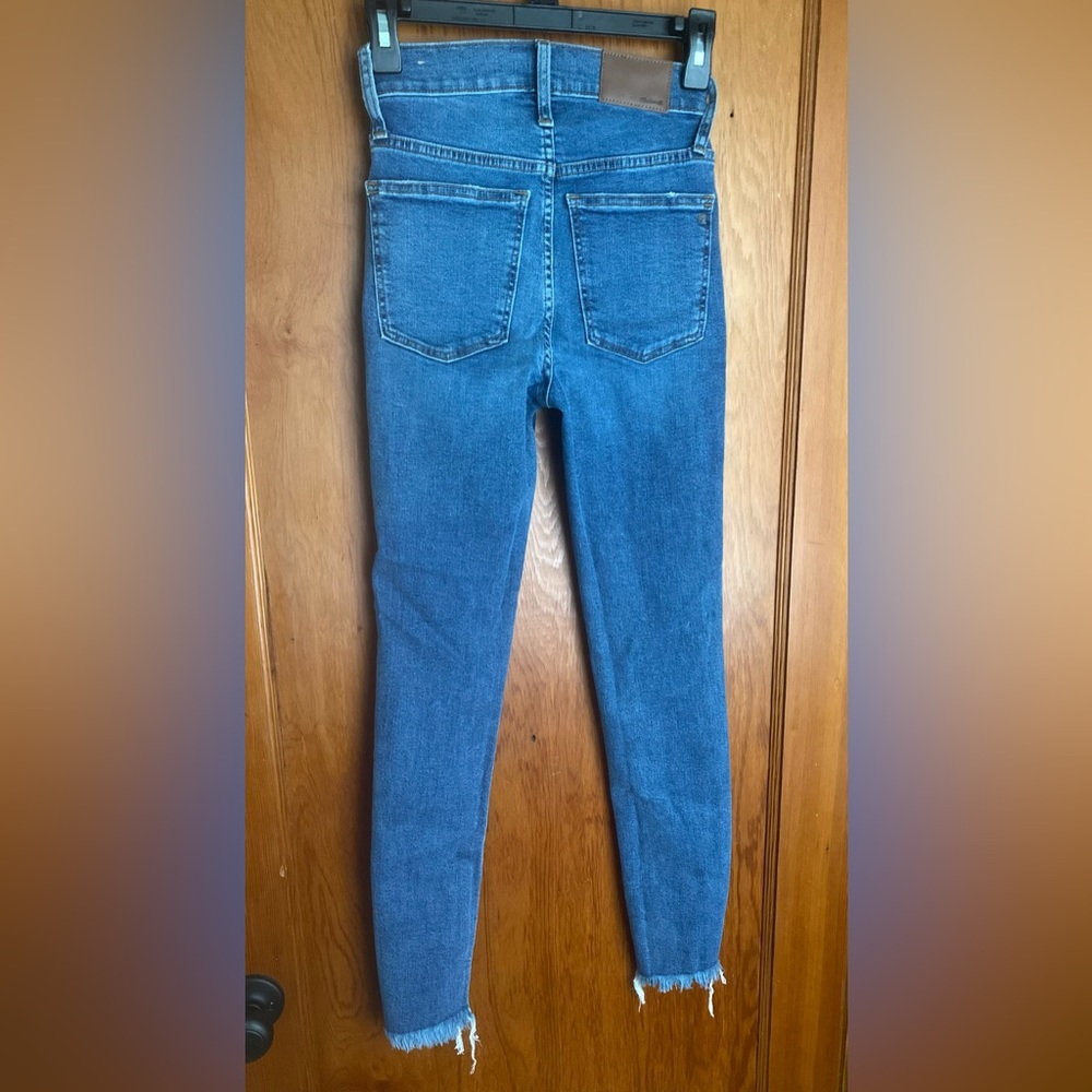 Madewell 10” high rise skinny jeans never worn